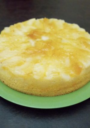 Una foto de Tarta de peras