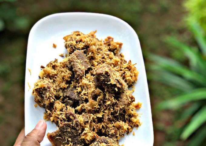 Resep Empal serundeng daging sapi yang Menggugah Selera