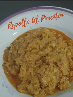Una foto de Repollo al pimentón (Thermomix)