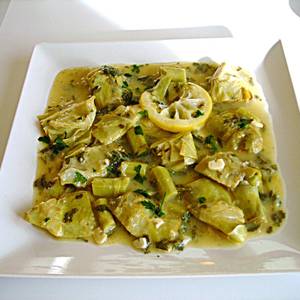 Alcachofas fáciles al ajo, perejil y limón - veggie