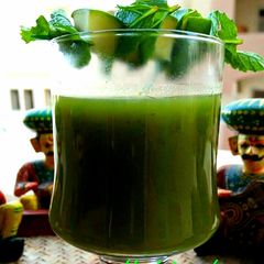 A picture of Tangy Jaljeeraa aam panna.