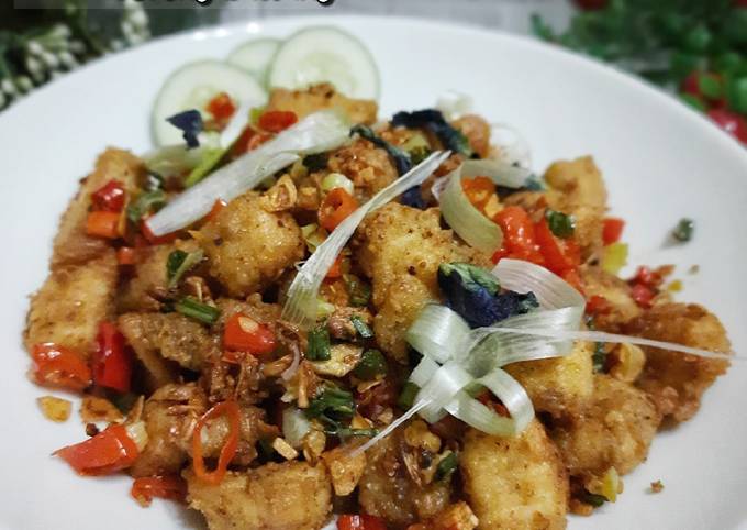 Ayam Popcorn Goreng Bawang