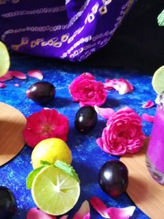 जामुन सलश (jamun slush recipe in Hindi) रेसिपी मुख्य फोटो