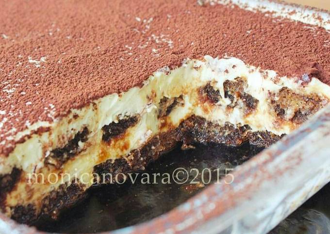 Resep Tiramisu (Eggless)