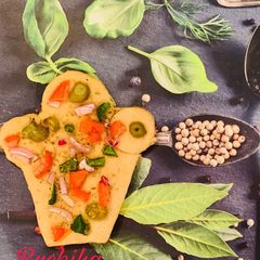 A picture of Cookpad focaccia Bread.