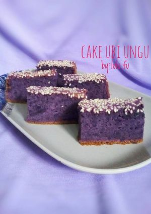 Foto resep Cake ubi ungu