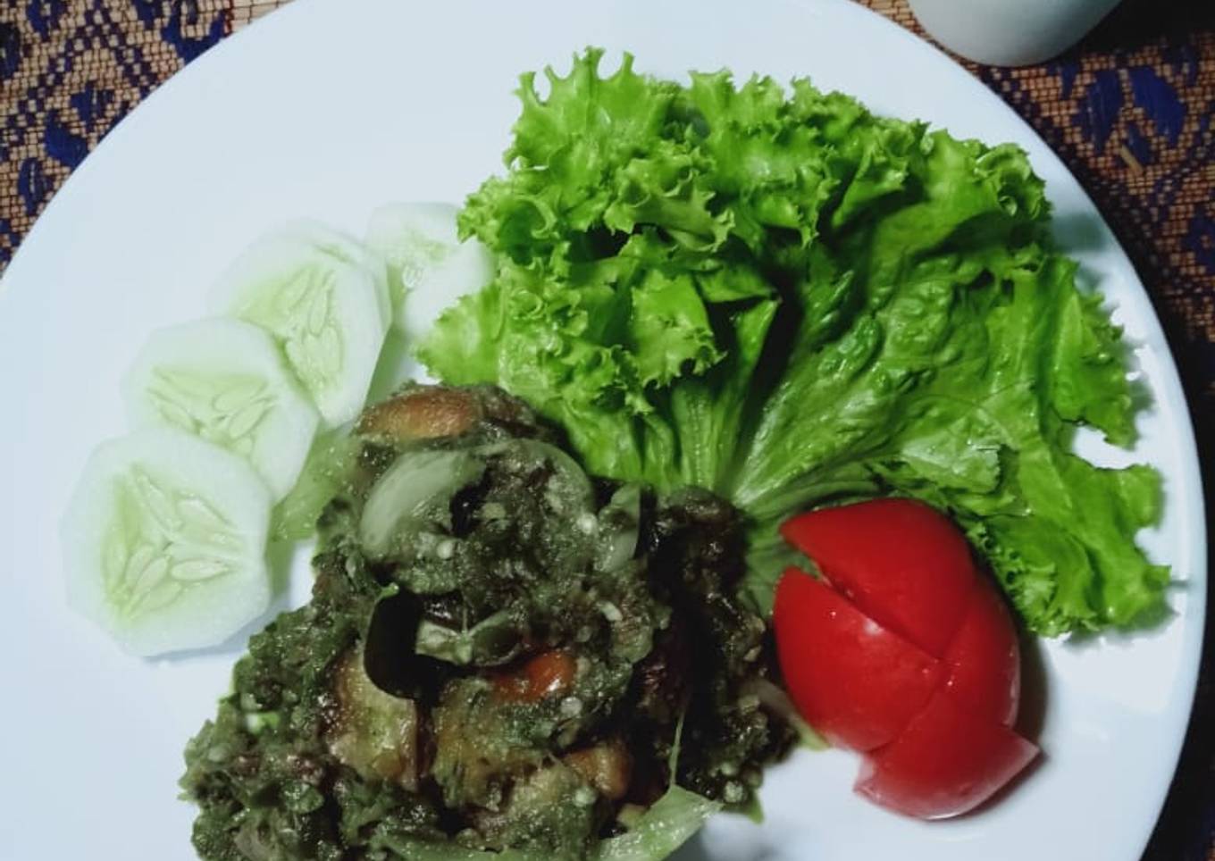 Ayam goreng cabe ijo