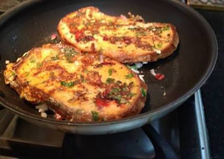 Simple Way to Prepare Favorite Masala French toast