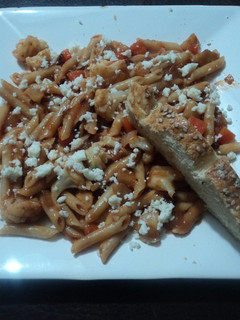 Una foto de Pasta mexicana vegana de pelo de ángel de chile costeño y verduras el geras. México