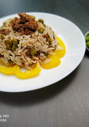 A picture of Veggie rice.