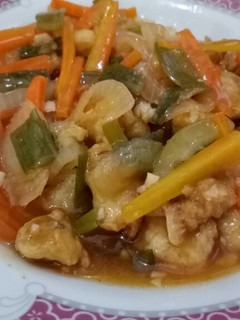 Foto resep Ayam krispi saus asem manis