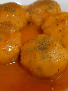 Una foto de Albóndigas de pavo en salsa