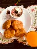 मसाला पुरी रायता (Masala Puri Raita Recipe In Marathi)