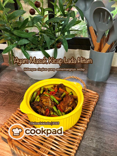 Gambar Ayam Masak Kicap Lada Hitam