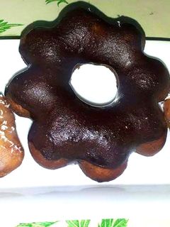 صورة لوصفة دوناتس بالشوكولا