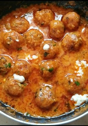 A picture of Paneer kofta.