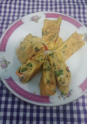 Foto resep Omelete telur 3 telur