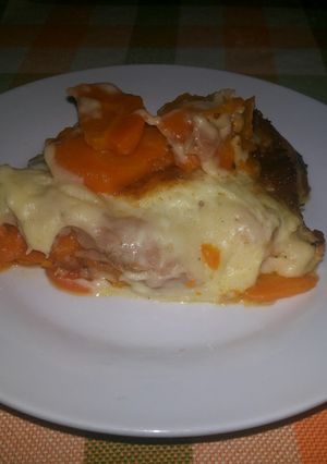 Una foto de Zanahorias gratinadas //paso a paso