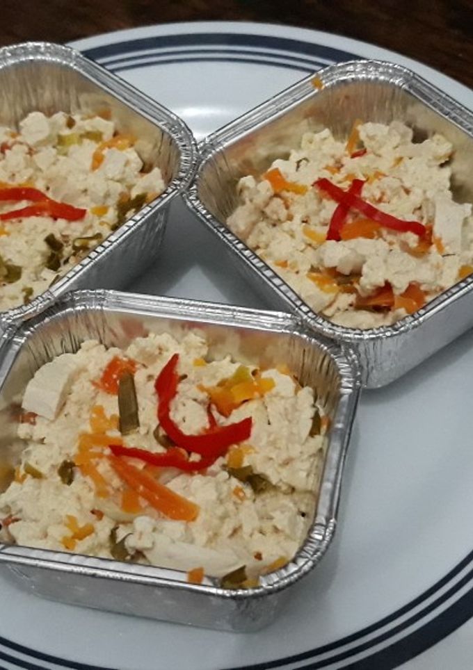Foto resep Tahu Wortel Ayam Kukus