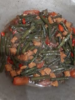 Foto resep Tumis kacang panjang mix rebon