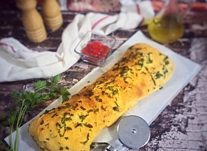 صورة لوصفة رول البيتزا