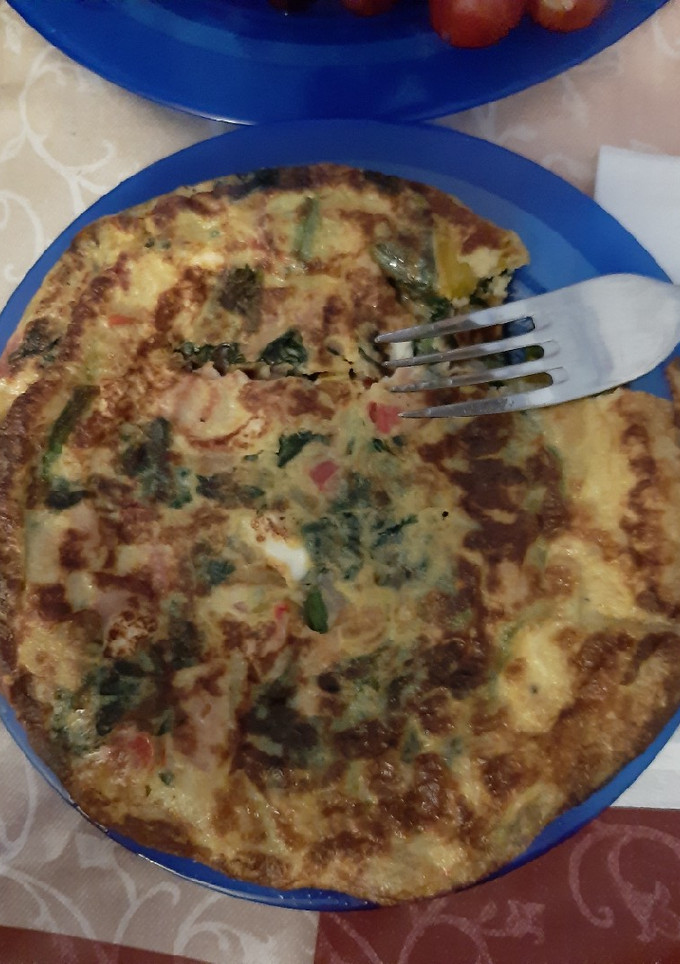 Una foto de Tortilla de aprovechamiento.