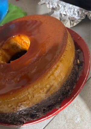 Una foto de 🍫 Flan de Chocolate a mi Estilo