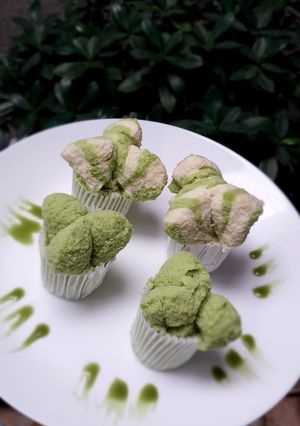 Foto resep Bolu Kukus Matcha