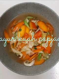 Foto resep Sayur kuah capjay
