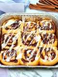 Cinnamon Rolls with Lemon Icing 🍋🤎🍋