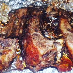 Baked Pork Ribs A picture of Baked Pork Ribs.
