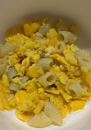 Foto resep MPASI 9 Bulan Snack Orak Arik Telur Macaroni