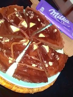 صورة لوصفة كيكة شوكولاته (صوص شوكولاته) 🥧🍫🥧