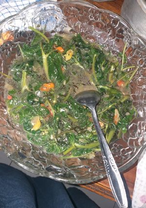 Foto resep Oseng Kangkung Simple (pakai terasi)