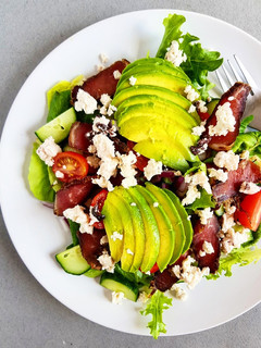A picture of Biltong Salad.