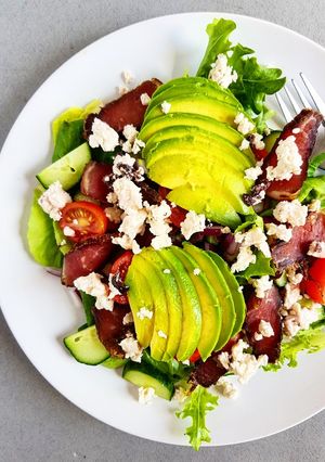 A picture of Biltong Salad.