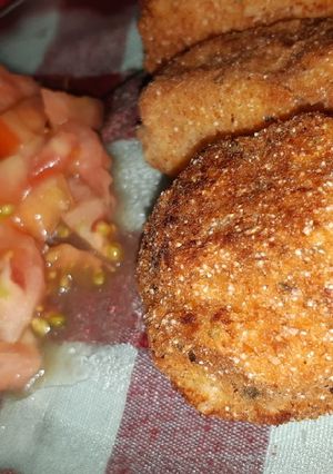 Una foto de Croquetas de papa fácil