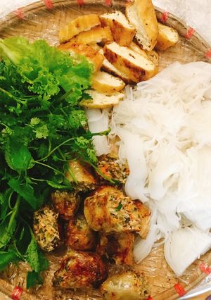 Hình của món Bún đậu mắm tôm.