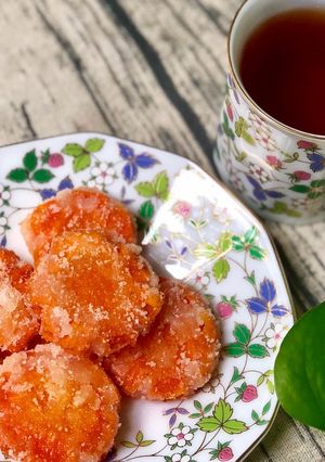 Hình của món Mứt Cà Rốt.