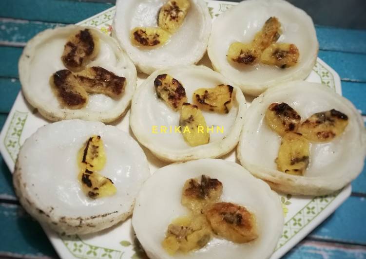 resep cara buat Kue Lumpur Pisang (gluten free, sugar free, egg free)