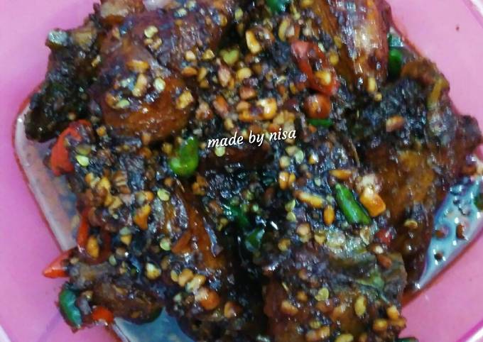 Ayam kecap bumbu kacang #BikinRamadhanBerkesan