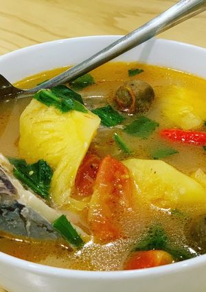 Hình của món Canh cá chua.