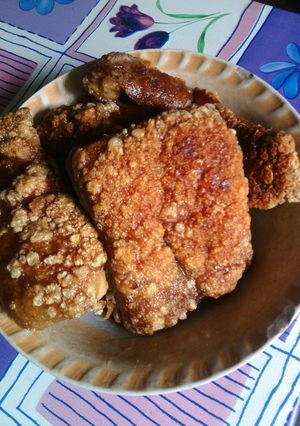 A picture of Crispy Lechon kawali.