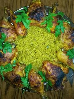 صورة لوصفة كبسه الفراخ