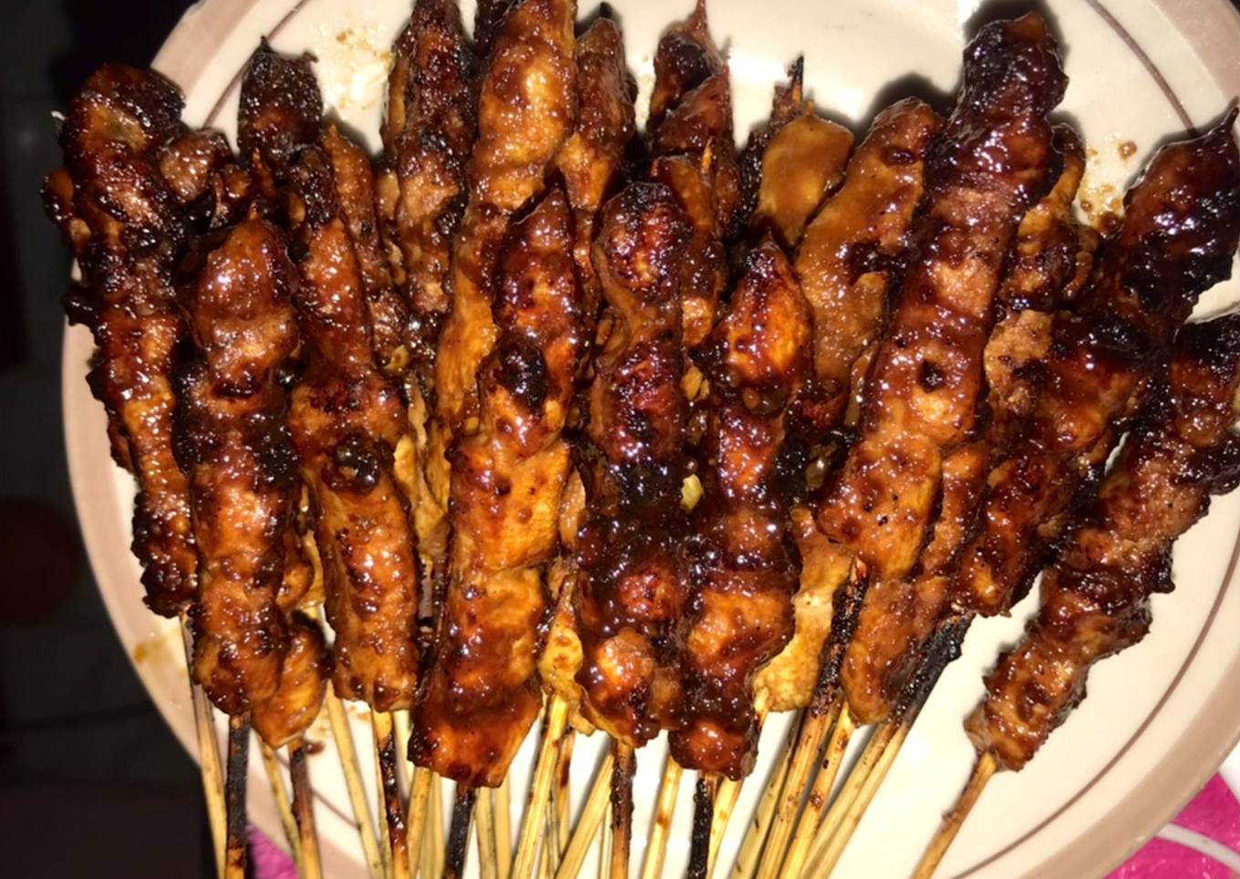 Sate ayam (ala2 wong kulonprogo)