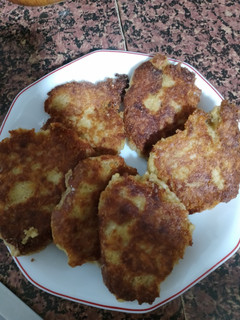 Una foto de Tortitas de Avena, atún y queso