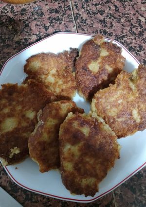 Una foto de Tortitas de Avena, atún y queso
