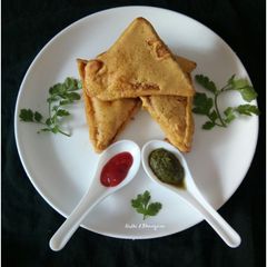 Bread pakoda A picture of Bread pakoda.
