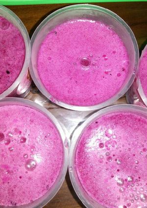 Foto resep Puding Buah Naga