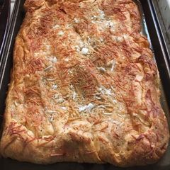 A picture of Pepperoni & Ham Filled Bread.